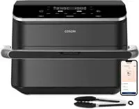COSORI CAF-TF101S-AEUR CERAMIC 8-in1DualBlaze TwinFry, 2 Kammern Airfryer, 10 Liter