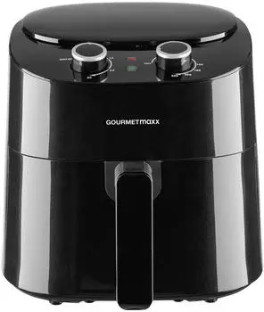 GOURMETmaxx Heißluft-Fritteuse Digital 4,5L 1400W 11974 – GOURMETmaxx Heißluft-Fritteuse Digital 4,5L 1400W 11974: Vielseitige Zubereitungsmöglichkeiten