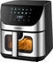 Steinborg Heißluftfritteuse 4in1 Minibackofen Dörrautomat Air Fryer Friteuse Fritteuse