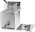 Lacor 69468 69468-Elektrische Freidora mit professionellem Tap 3250 W, 8 L, Edelstahl - Edelstahl