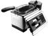 Elta Edelstahl Fritteuse 3 Liter 2000W frittieren Elektro Temperaturkontrolle
