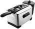 Elta Edelstahl Fritteuse 3 Liter 2000W frittieren Elektro Temperaturkontrolle