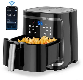 Aigostar Connected air fryer Smart Cube 7 L black