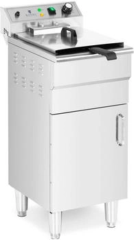 Royal Catering Professional deep fryer 13 L stainless steel