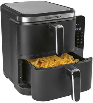 GOURMETmaxx FryUp Vertikale Doppelkammer 2x 5l