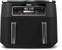 NINJA Hei&szlig;luftfritteuse "AF200EU Ninja Foodi" 2400 W 4-in-1 Dual Zone, 7,6 L