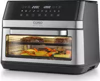 Caso Hei&szlig;luftfritteuse "3186 Design AirFry DuoChef" 2200 W Fassungsverm&ouml;gen 0 l