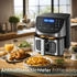 Steinborg Heißluftfritteuse 4in1 Minibackofen Fritteuse Dörrautomat Air Fryer Friteuse