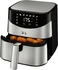 Apex XL Heißluftfritteuse 5L Fritteuse 1700W Heißluft Friteuse Grill Edelstahl 57030 AWZ