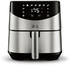 Apex XL Heißluftfritteuse 5L Fritteuse 1700W Heißluft Friteuse Grill Edelstahl 57030 AWZ