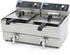 Optima Musiksaiten Elektro Fritteuse Maxima - 2 x 13 Liter mit Ablasshahn - MAX-09365231