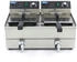 Optima Musiksaiten Elektro Fritteuse Maxima - 2 x 13 Liter mit Ablasshahn - MAX-09365231
