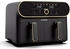 black/antique gold metallic: Klarstein AuraAir Color Touch air fryer 1700 W