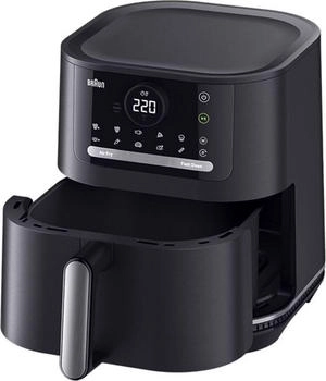 Severin FR2453 Heteluchtfriteuse XXL 2×3.8L 2850W Zwart