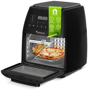 TurboTronic Hei&szlig;luftfritteuse XL 12L, Digital, 40&ndash;200&deg;C, D&ouml;rrautomat