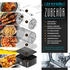 Arendo 3in1 Heißluftfritteuse 12L 1800W schwarz