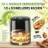 GOURMETmaxx Heißluftfritteuse Kompakt 3,1L 1350W - 16446