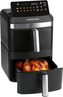 GourmetMaxx 16818 Hei&szlig;luft-Fritteuse 12l 2800W Antihaftbeschichtung, BPA-frei,