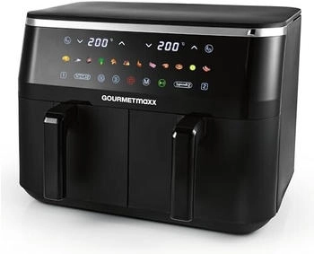 GOURMETmaxx Doppelkammer Hei&szlig;luftfritteuse 4,5l 16581