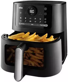 Braun MultiFry HF 5075I BK 3-in-1 Airfryer – Braun MultiFry HF 5075I BK 3-in-1 Airfryer für gesunde Vielfalt in Ihrer Küche
