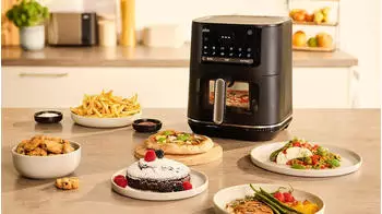 Braun MultiFry HF 5075I BK 3-in-1 Airfryer – Drei Zubereitungsarten für maximale Flexibilität im Alltag