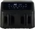 Homeware Professional Heißluftfritteuse 4.5+4.5 l Schwarz - 0079070425