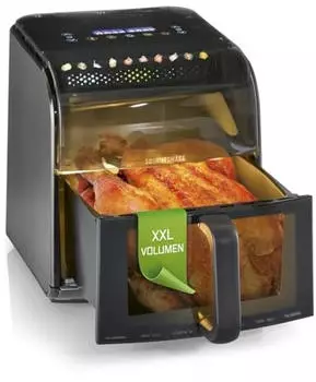 GOURMETmaxx Heißluft-Fritteuse 1700W 7L schwarz - 19149