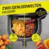 GOURMETmaxx 2 in 1: Heißluftfritteuse und Grill 5L