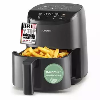 COSORI 2-Liter Mini Hei&szlig;luftfritteuse