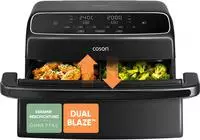 COSORI KAAPAFCSNEU293Y, COSORI Dual Blaze TwinFry Compact 8,6L Hei&szlig;luftfritteuse