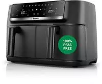 BOSCH Hei&szlig;luftfritteuse "Airfryer MAFD440B0, 2* 4,5L Kammer, sp&uuml;lmaschinengeeignet,