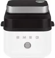 Smeg AFC01WHMEU, Smeg AFC01WHMEU Air-Fryer (7.30 l) (AFC01WHMEU) Weiss/Schwarz