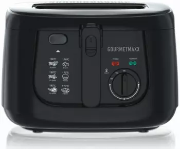 GOURMETmaxx Fritteuse 1800W 2,5l schwarz (30312)