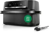 BOSCH Hei&szlig;luftfritteuse "Airfryer MAFD490B7, Dualbasket, 10 L oder 2* 5L...
