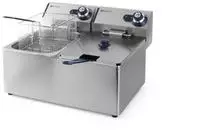 Hendi - Fritteuse Kitchen Line - 2x8l, Kitchen Line, 16l, 230v/7000w,