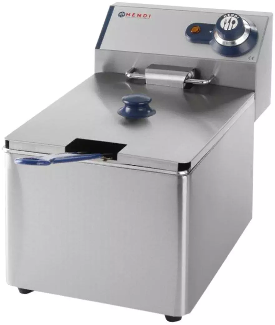 Fritteuse 6 Liter, 2200 Watt – Semi-professionell Mit Temperaturregler, Edelstahl, Inkl. Korb