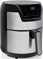 Princess - Digitale Xxl Edelstahl Hei&szlig;luftfritteuse Rund 8 Programme 4,5ltr 1500