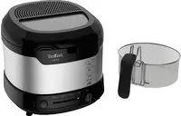 Tefal Fritteuse "UNO M Edelstahl" 1600 W Kapazit&auml;t 1kg, Thermostat, Sichtfenster,