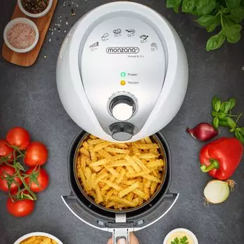 Monzana 9-in-1 Heißluftfriteuse 104344 – Monzana 9-in-1 Heißluftfriteuse 104344: Vielseitigkeit in Ihrer Küche