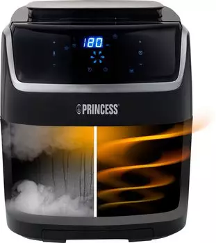 Princess 2-in-1-Dampfgarer und Aerofryer 1700 Watt (182080)