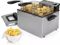 Princess 01.185000.01.001, Princess 185000 Kaltzonen Fritteuse 5l 3270W Schwarz,