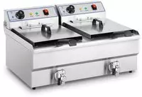 Royal Catering Elektro-Doppel-Fritteuse - 2 x 16 L - 12 000 W - 400 V -...