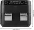 MAXXMEE Twin-Zone-Technologie (2400 W) 3,8 L