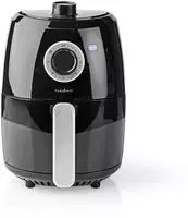 Nedis - Lfreie Fritteuse 100 W Schwarz Kaaf120fbk