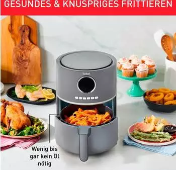 Tefal EY111B15 Airfry Ultra Digital – Vielseitige Zubereitungsmöglichkeiten mit der Heißluftfritteuse