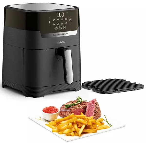 Tefal Easy Grill Precision EY5058 schwarz