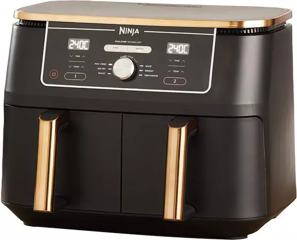 Ninja Foodi MAX Dual Zone Heißluftfritteuse [AF400EUCP