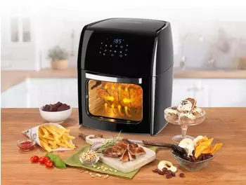 GOURMETmaxx Hei&szlig;luft-Ofen Digital 12l 1800W