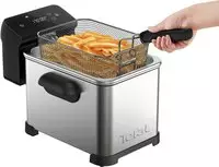 Tefal FR507D, Tefal Fritteuse FR507D Family Pro Digital (edelstahl/schwarz, 2.400