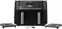 Ninja AF451EU Hei&szlig;luftfritteuse 9,5 l, 2470 W, Schwarz